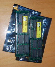 Two 128MB SIMMs